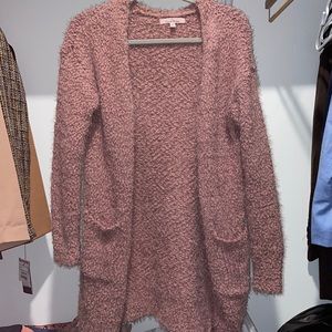 Long cardigan sweater